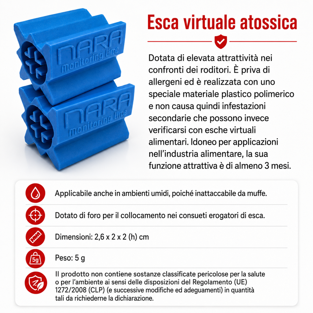 🍦GABBIA CON ESCA AROMATIZZATA ALLA VANIGLIA INCLUSA