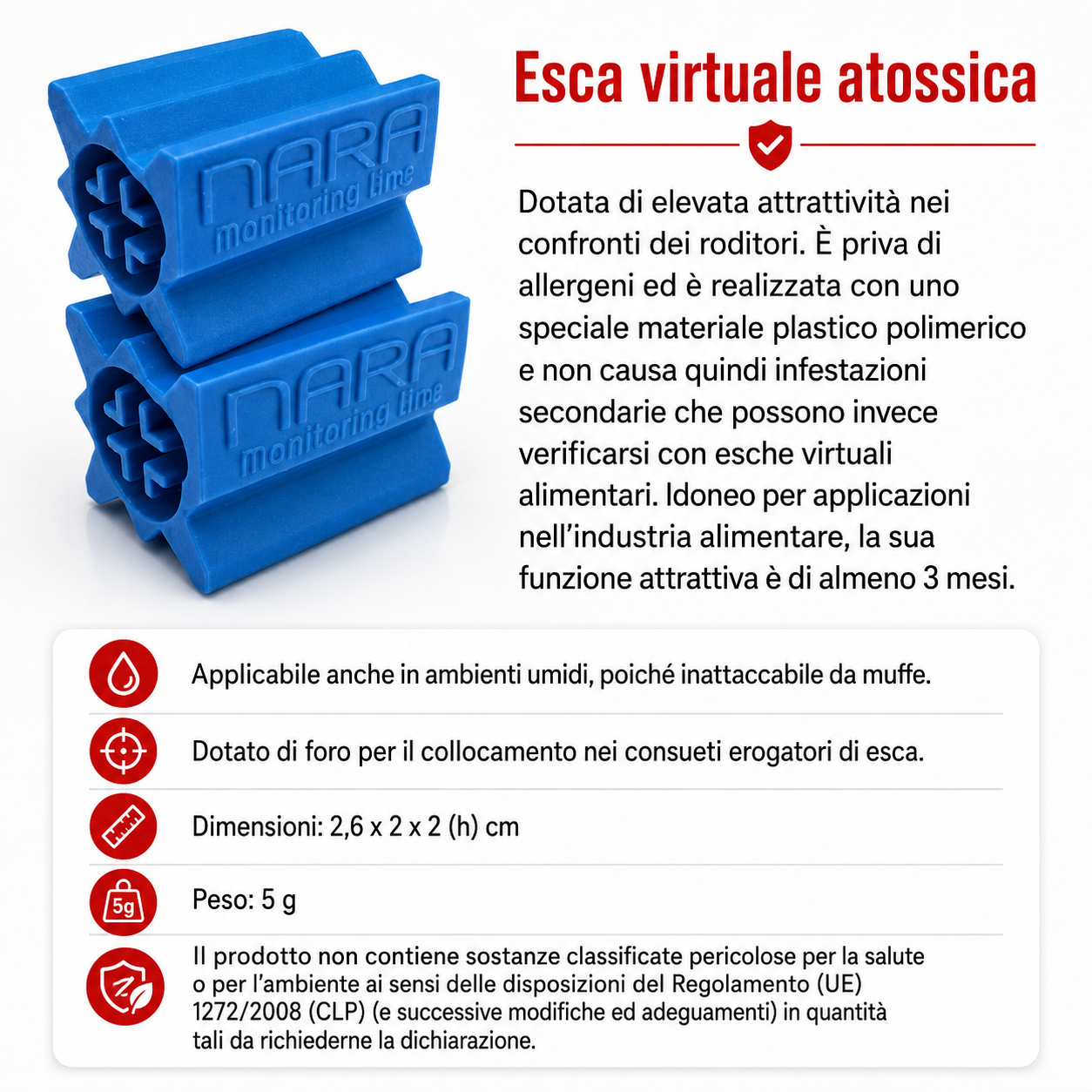 🍦GABBIA CON ESCA AROMATIZZATA ALLA VANIGLIA INCLUSA