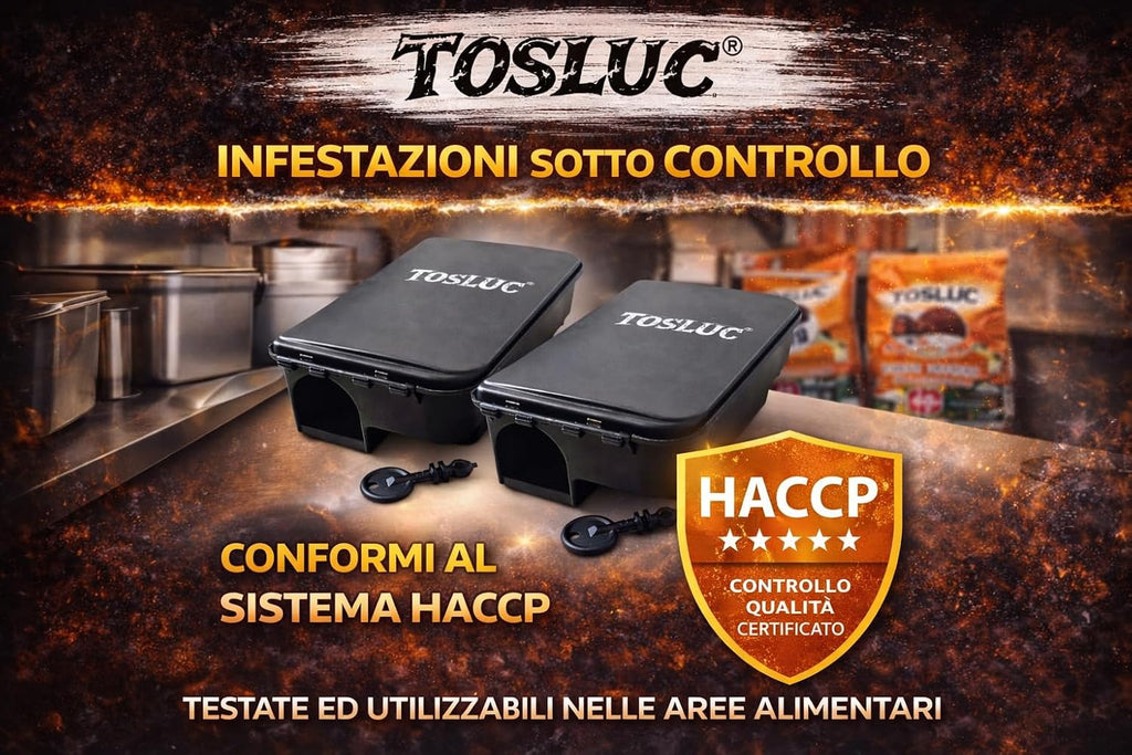 🛡️ TOSLUC – KIT 2 BOX EROGATORI GRANDI PER ESCHE RODENTICIDE
